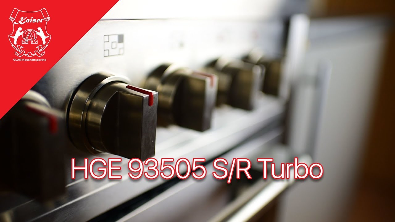 [UA] Газоелектрична плита HGE 93505 S/R Turbo