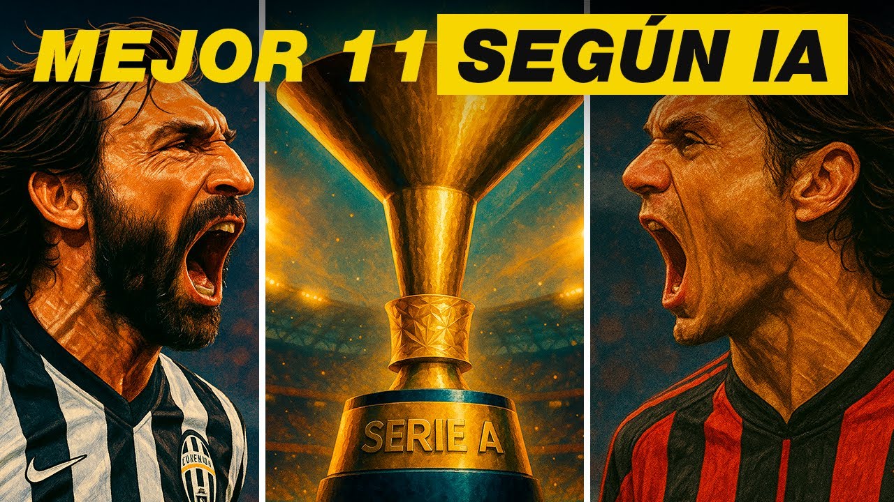 El Mejor XI de la Historia de la SERIE A elegido por IA