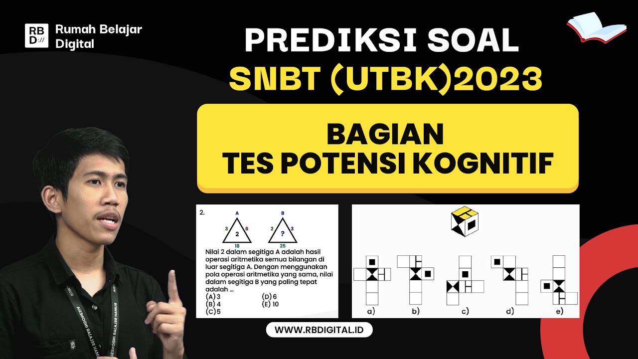 Prediksi soal SNBT (UTBK) 2023 bagian tes potensi kognitif