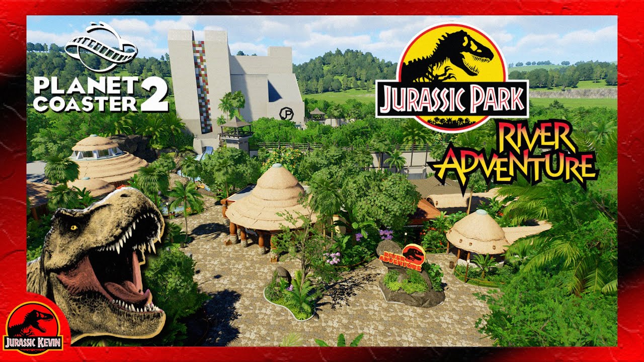Jurassic Park River Adventure | Planet Coaster 2 | PS5