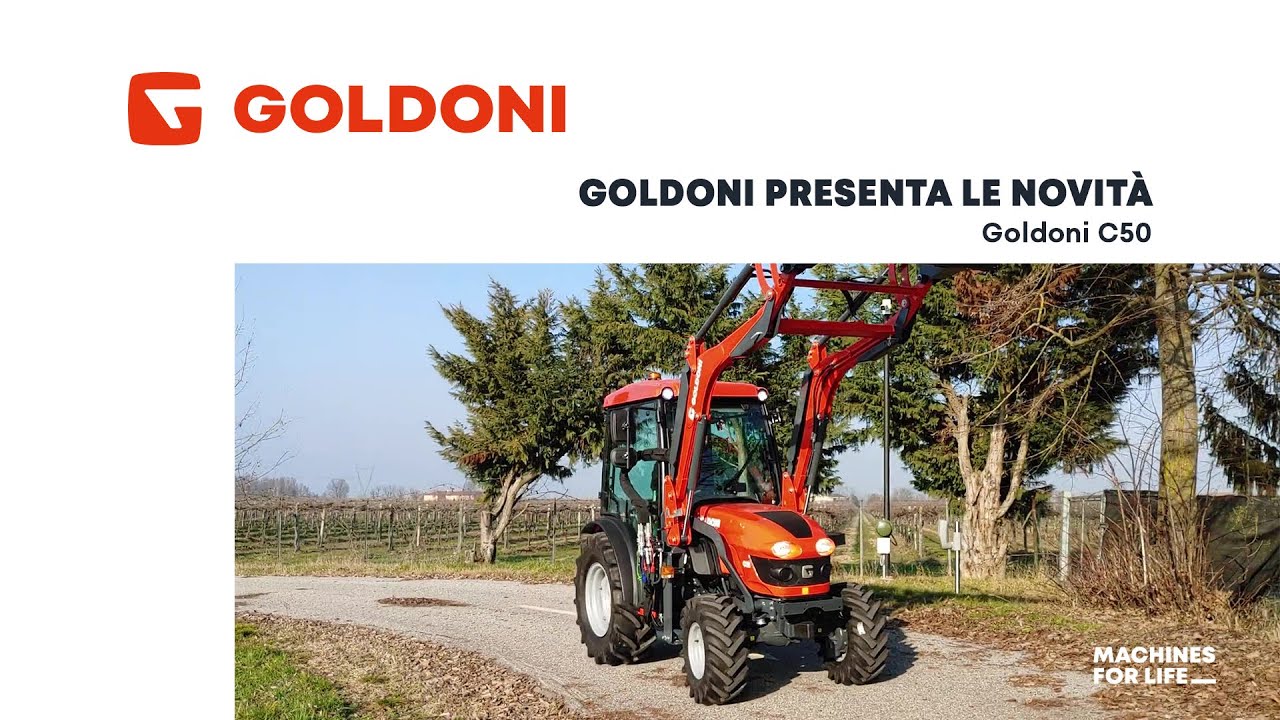 GOLDONI presenta le novità: C50 (ITA)