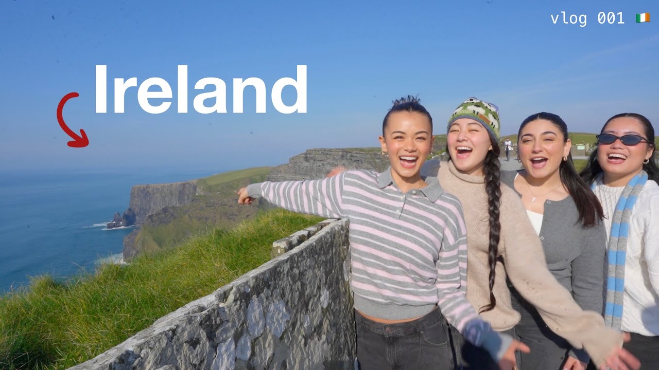moja pierwsza podr&oacute;ż z dziewczynami (Vlog z Irlandii 🇮🇪)