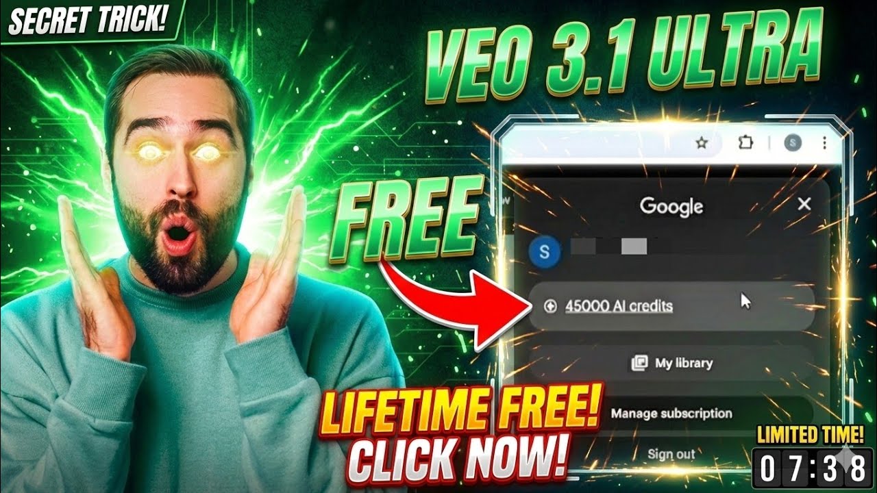 Flow Ai Unlimited Free | Nano Banana Pro | Google ai ultra plan free 