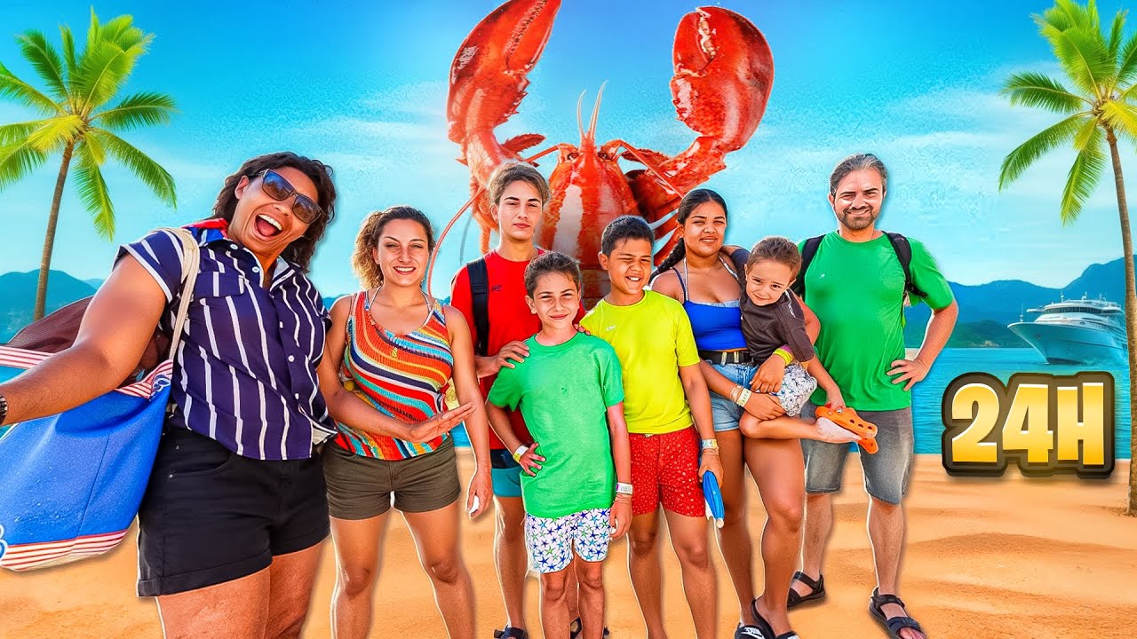 24h en Playa Langosta México