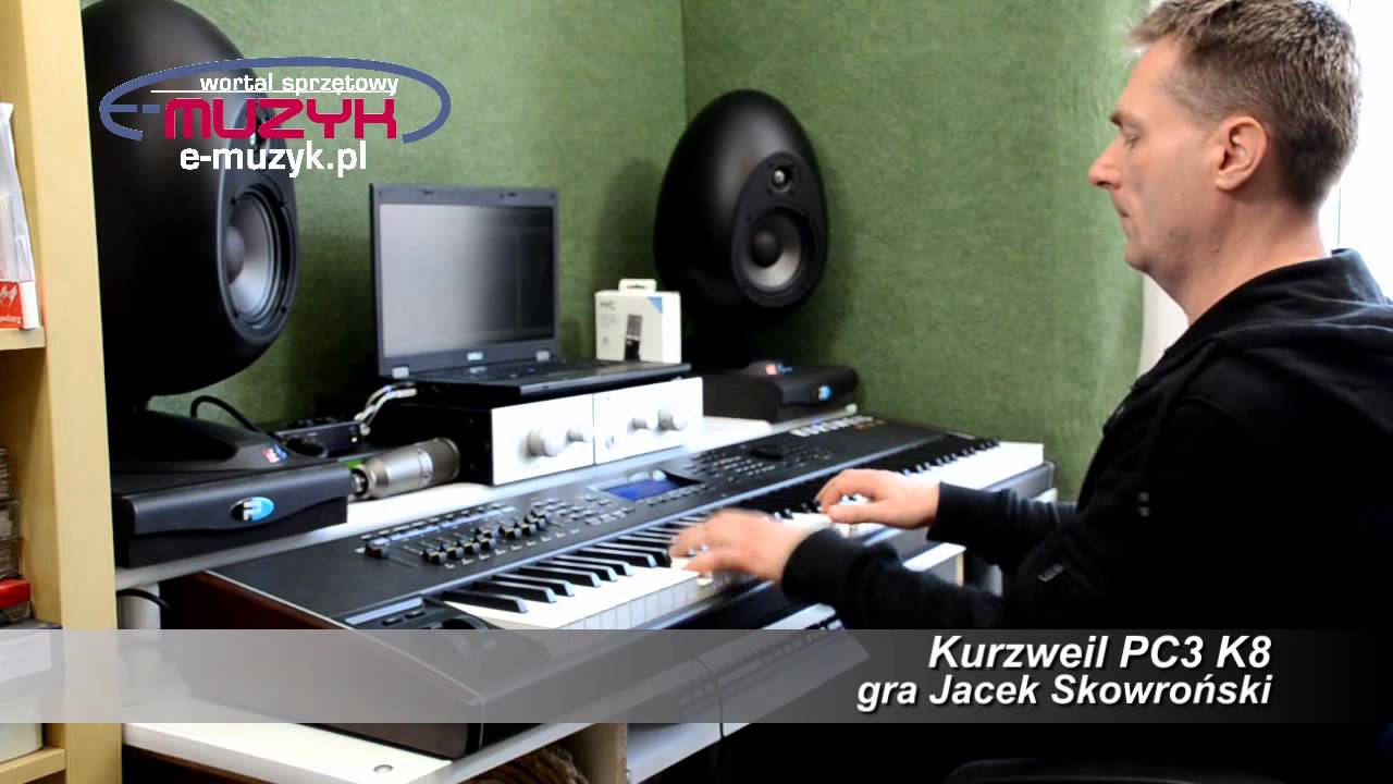 Kurzweil PC3K8 demo Orchestral Sounds cz.1 - gra Jacek Skowroński (test E-MUZYK.pl)
