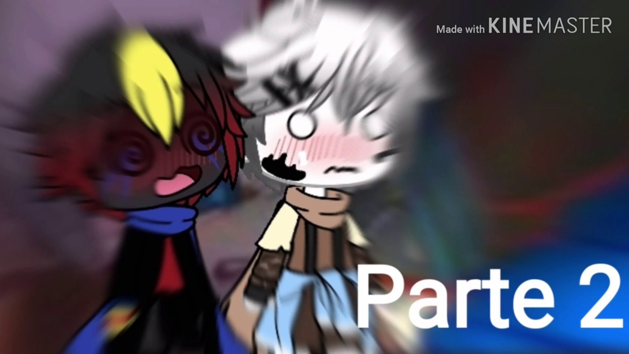 {Gacha life} Error e Ink vendo os desenhos do ship Errink Parte 2! {Créditos na descrição}