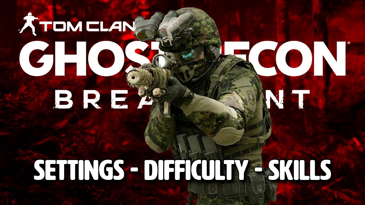 Settings & Difficulty Tips for Ghost Recon Breakpoint