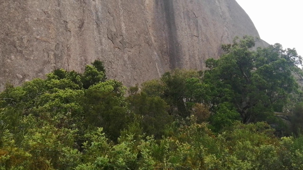 Hike with Les. Rear of Paarl Rock.