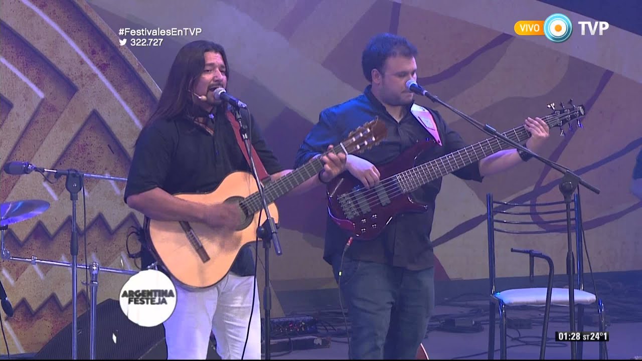 Diego Arolfo en el Festival de Cosquín 2016