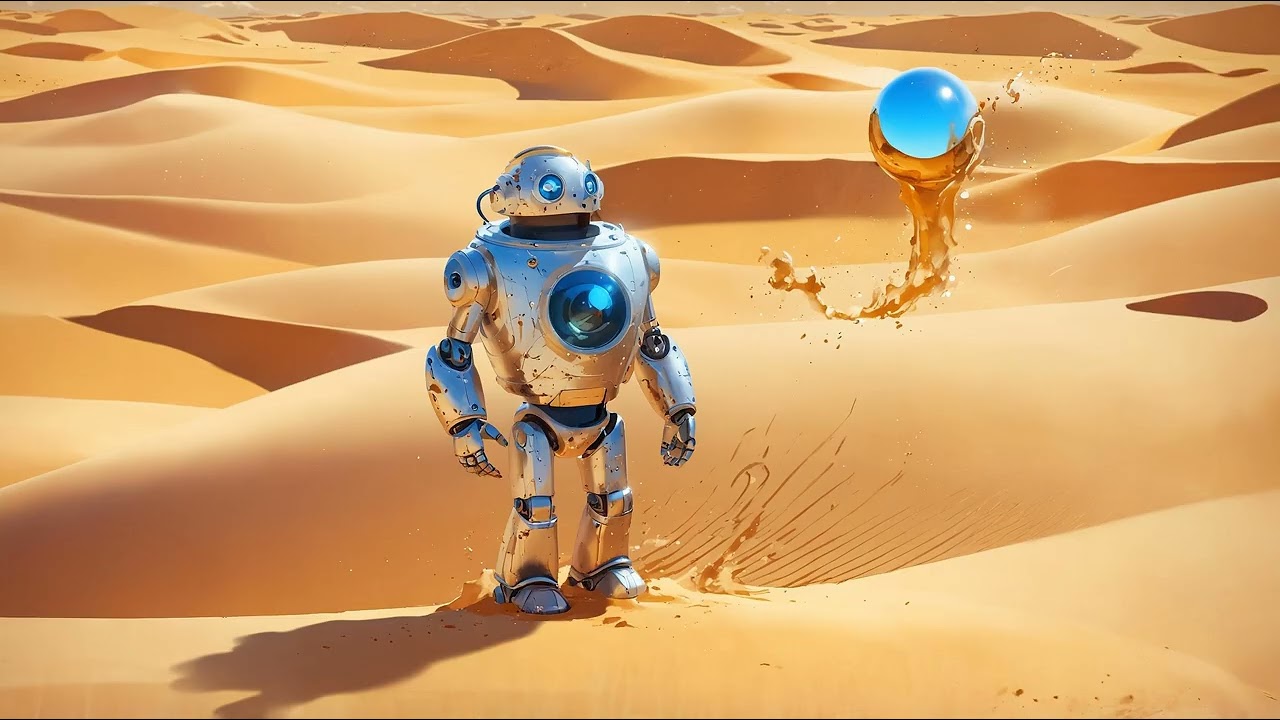 Desert Adventure Story of Robot Ignas