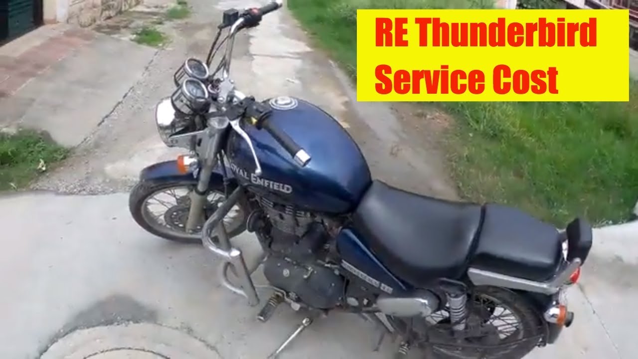 My RE Thunderbird Service Cost | Royal Enfield