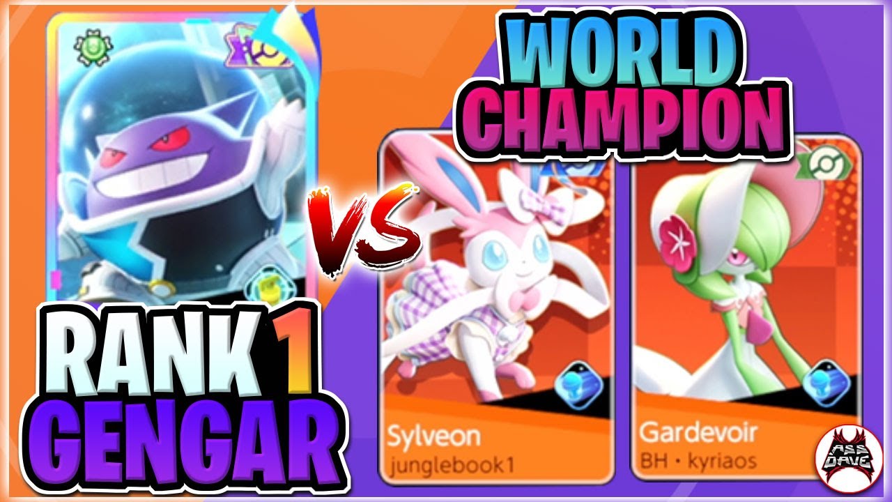 How #1 Gengar Destroyed World Champion Team in Rank! 寶可夢大集結