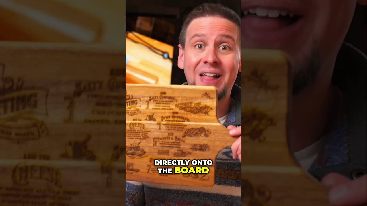 This Engraved Serving Board Hack Will Skyrocket Your Laser Sales!