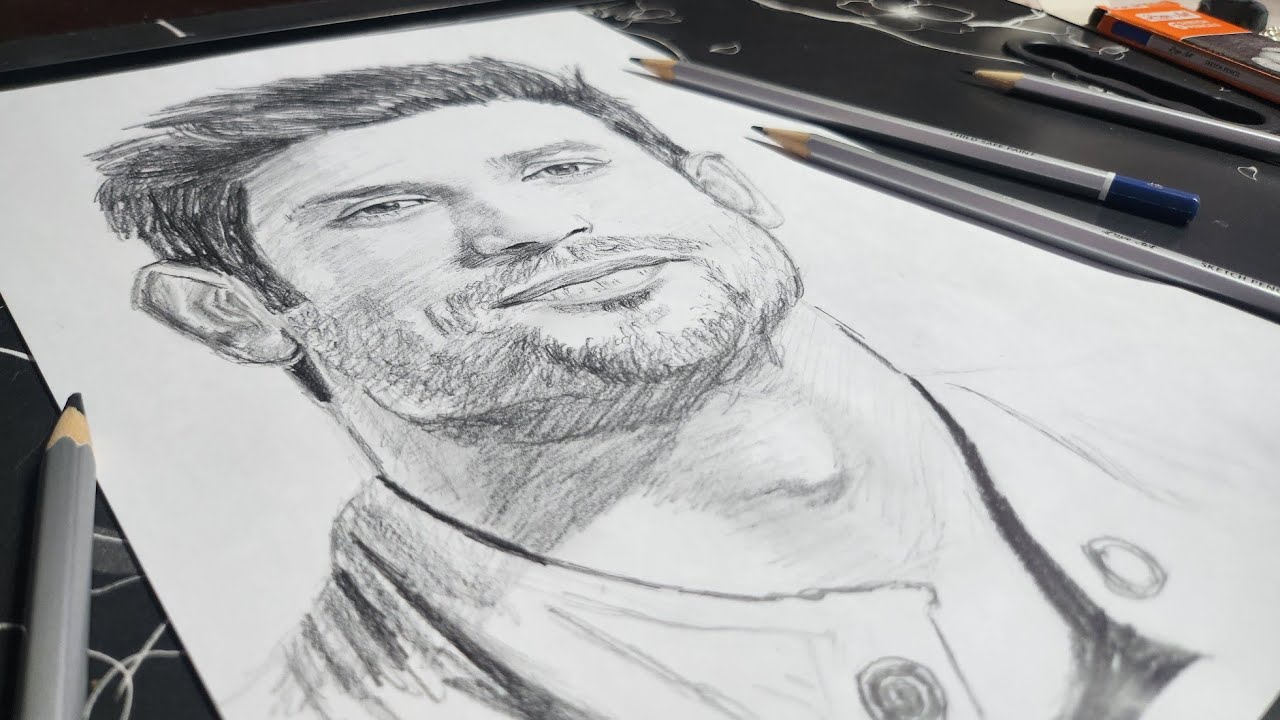 Sushant singh rajput drawing | timelapse 