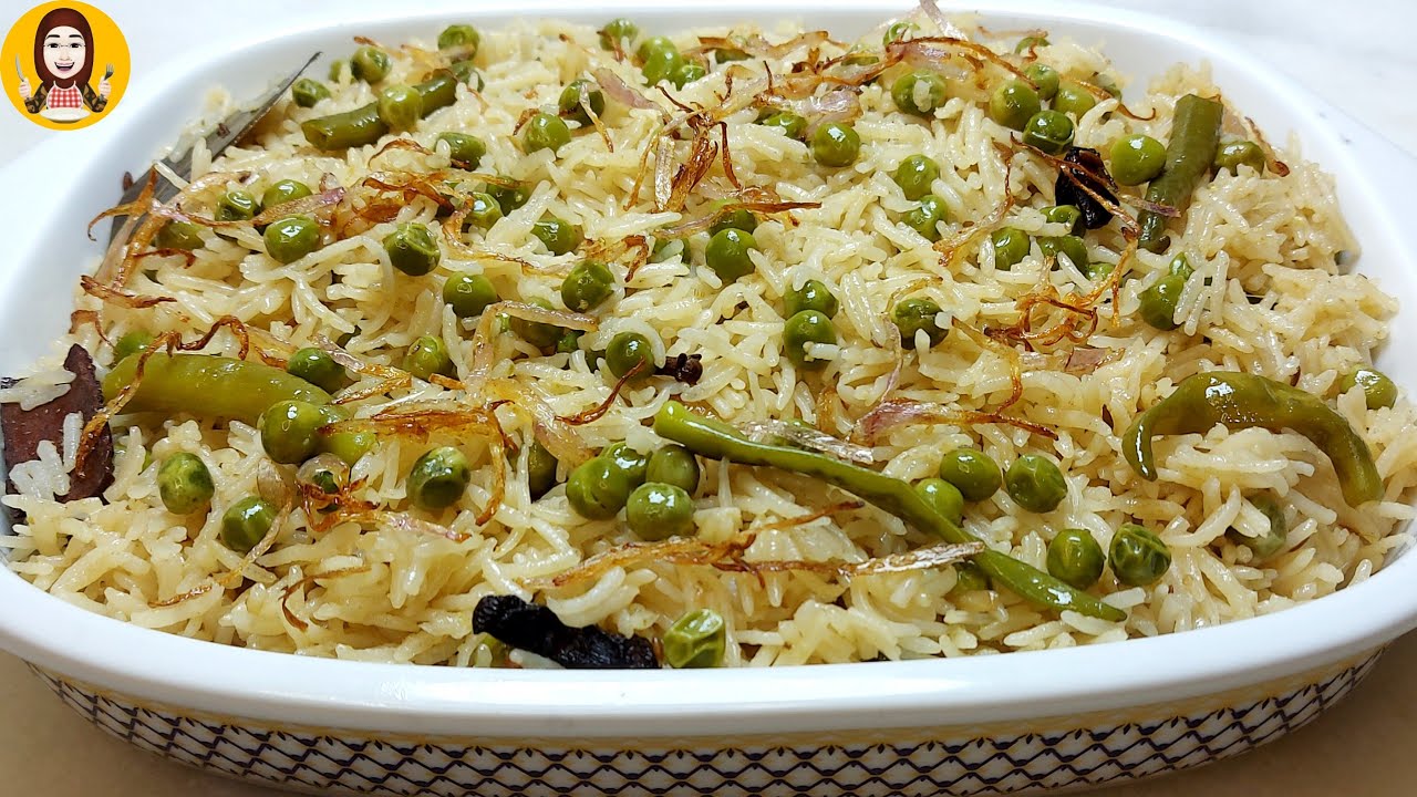 खिले खिले चावल वाला खुशबूदार मटर पुलाव | Matar Pulao Recipe | Khusbodar Matar Pulao|Veg Pulao Recipe