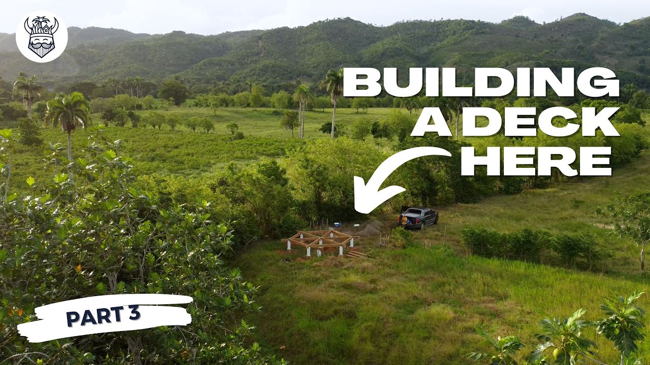 #21 | Building a Bell Tent Platform - Main Framing | (Part 3)
