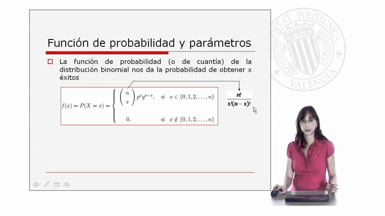 Distribuci&oacute;n binomial |  | UPV