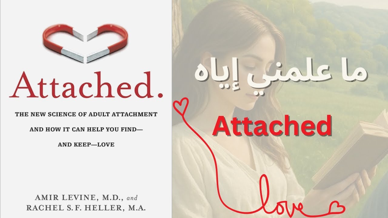 ماذا علمني كتاب”Attached”عن التعلق العاطفي؟ 🤍