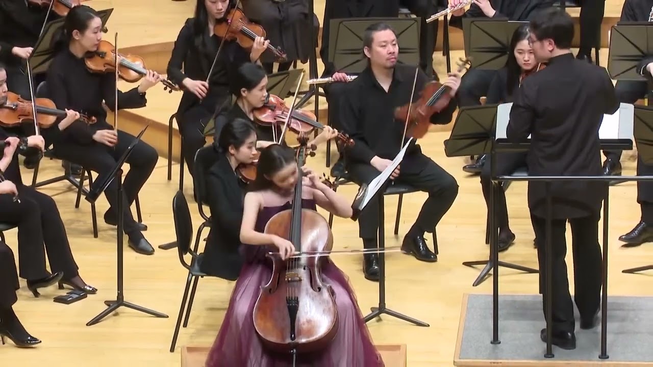 포퍼 콘체르토/ D.Popper Cello Concerto No.2 in e minor, Op.2 / 첼로 배소율( 13y )