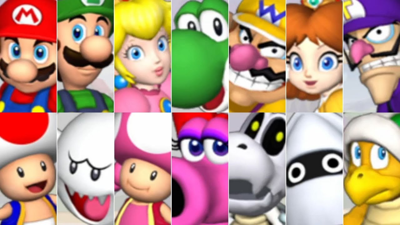Mario Party 8 // All Playable Characters [1st Place]