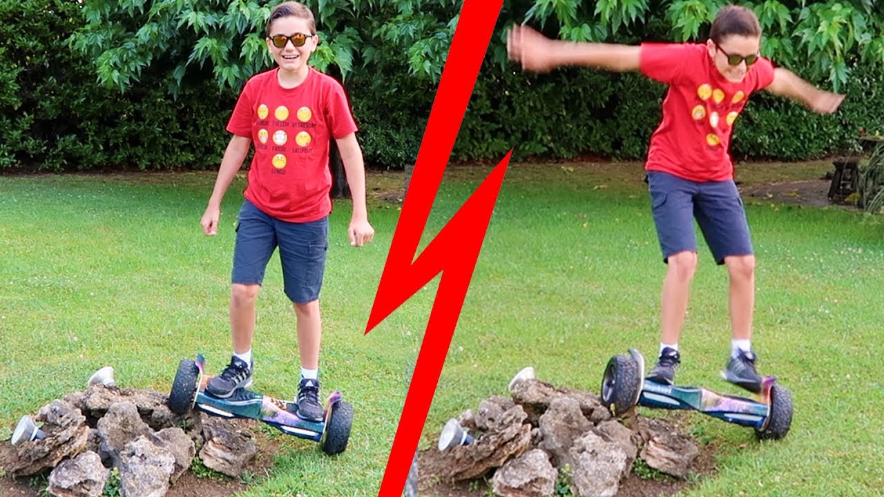 CRASH TEST : HOVERBOARD HUMMER 4X4 - Gare aux chutes 🤕