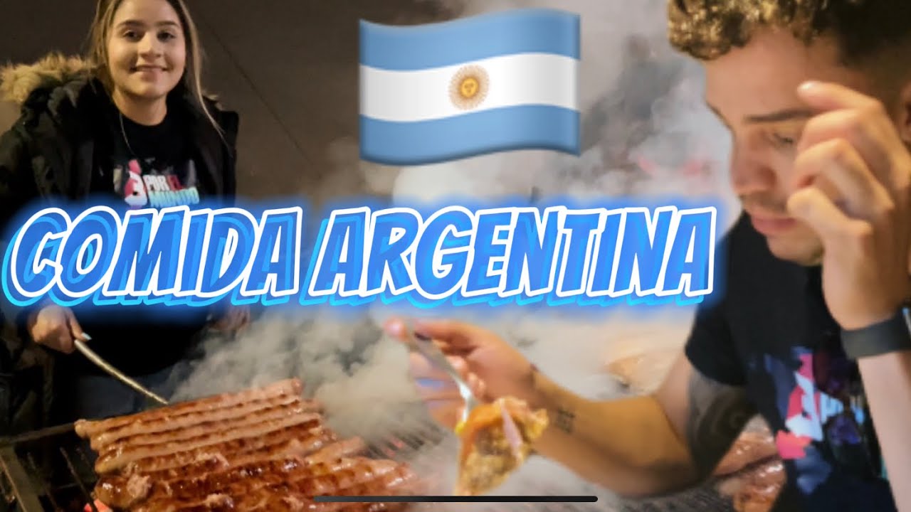 PROBANDO COMIDA ARGENTINA 🇦🇷 🍽ASÍ COMEN LOS ARGENTINOS 🤌