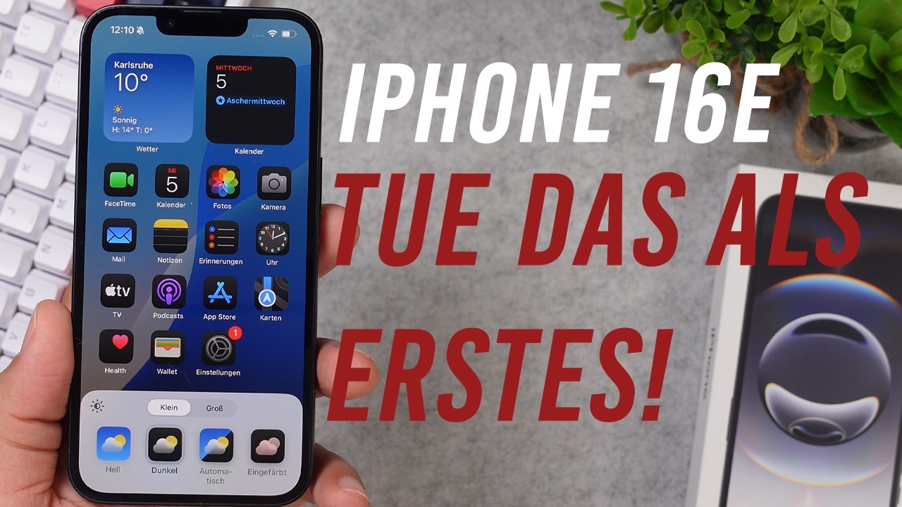 IPhone 16E – Die ersten 9 Dinge, die DU tun solltest! (Tipps & Tricks)