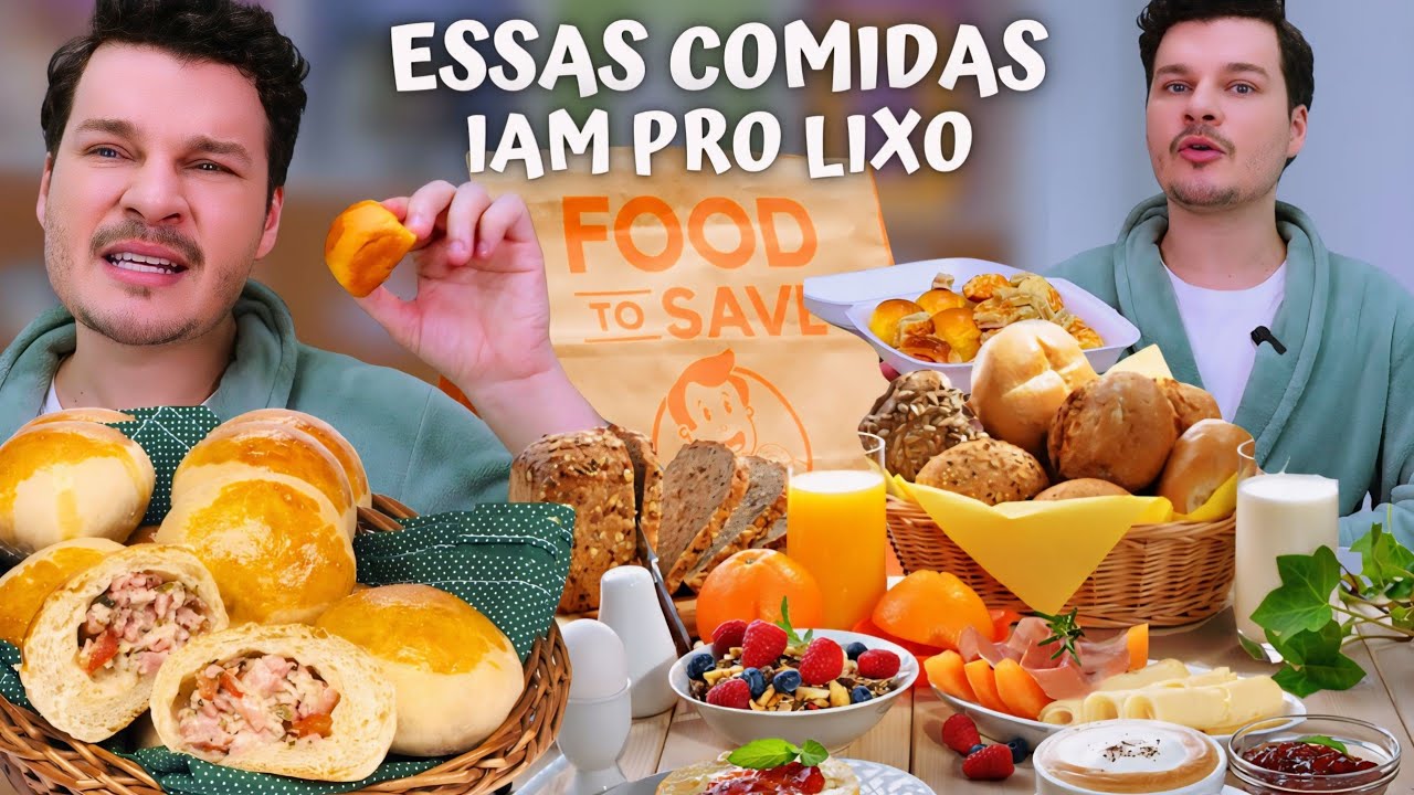 COMIDA DE HOTEL DO FOOD TO SAVE / O QUE VEIO NA SACOLA MISTERIOSA ? Vale a pena?