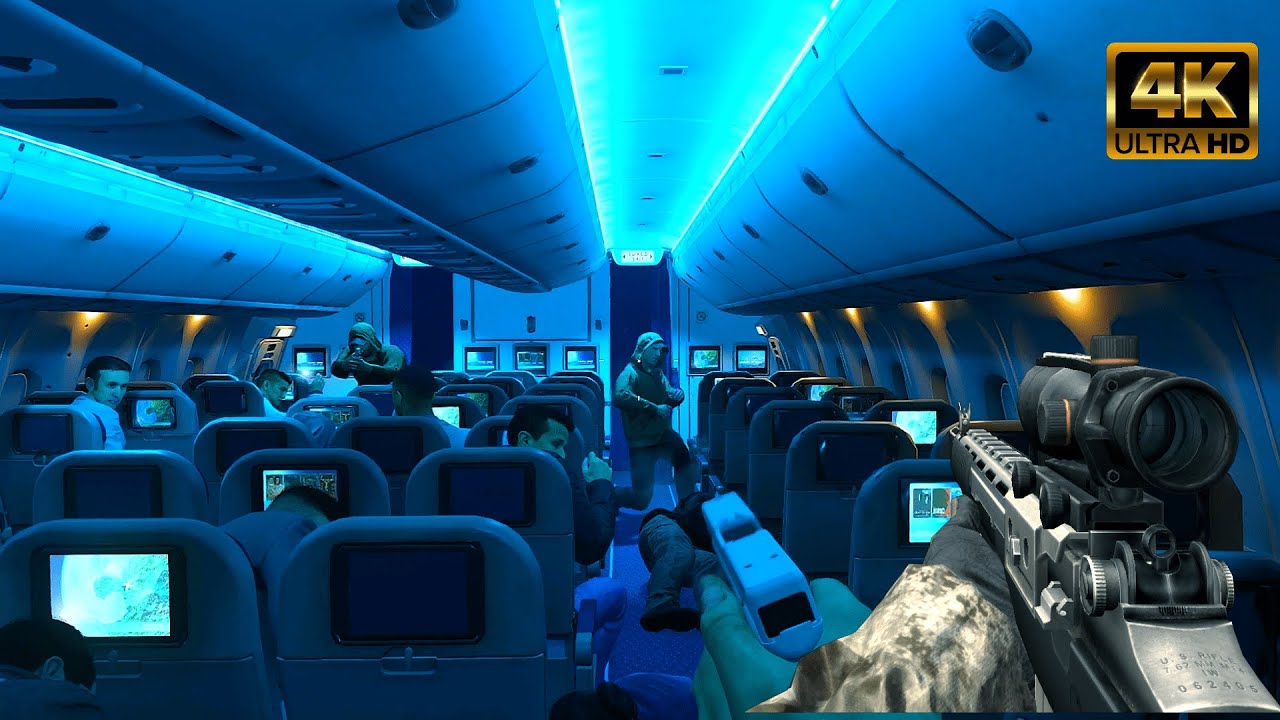 Mission Passenger | Russian Plane Hijack | COD MW III | 4K Ultra HD | RTX 3050 | No Commentary