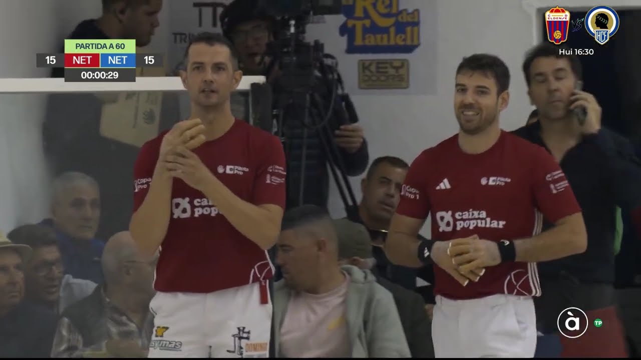 Final XVIII Caixa Popular Escala i Corda. Pilota Valenciana