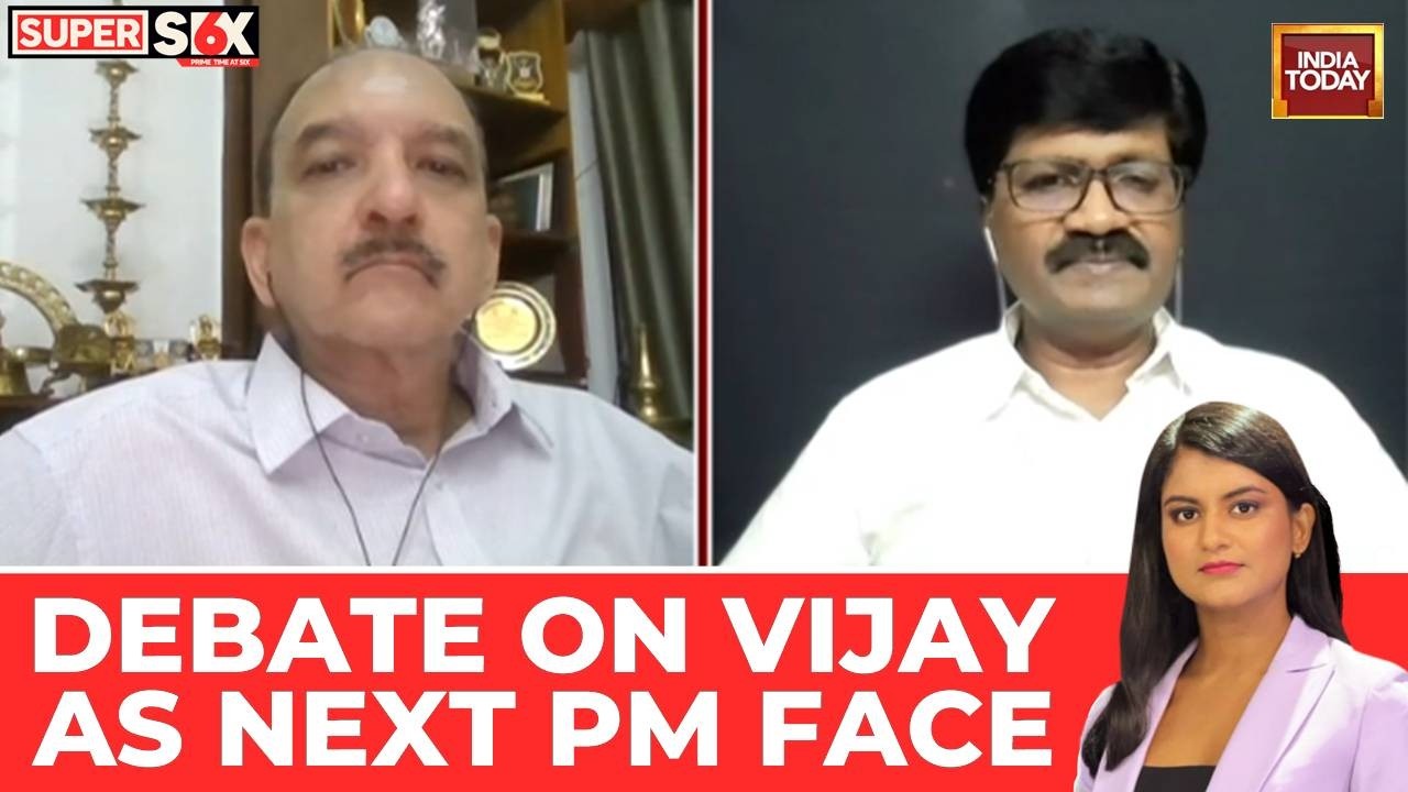 Дебаты India Today | Виджай как кандидат в премьер-министры на 2029 год: амбиции или преждевремен...