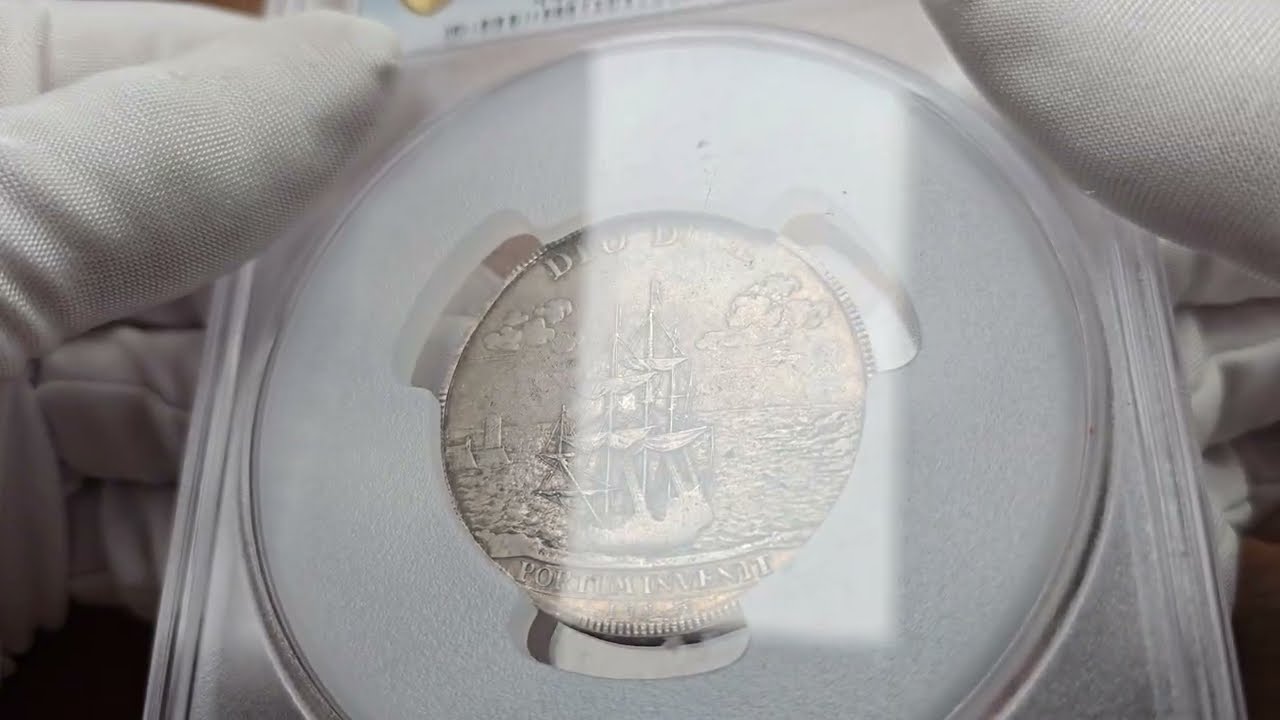 August II Mocny. Talar 1717 na śmierć matki, Drezno PCGS AU58 - PIĘKNY  | Wiosenna Aukcja 53