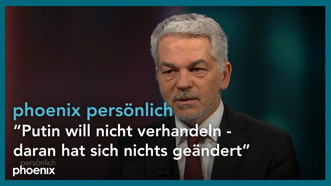 phoenix persönlich: Sicherheitsexperte Prof. Carlo Masala zu Gast bei Eva Lindenau