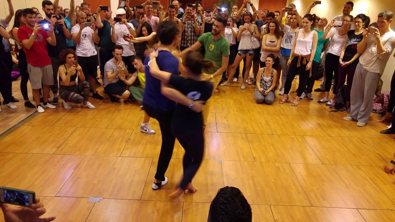 ⭐ Karel Flores and Marco Ferrigno ⭐ Salsa Dance Lesson Partnerwork on2