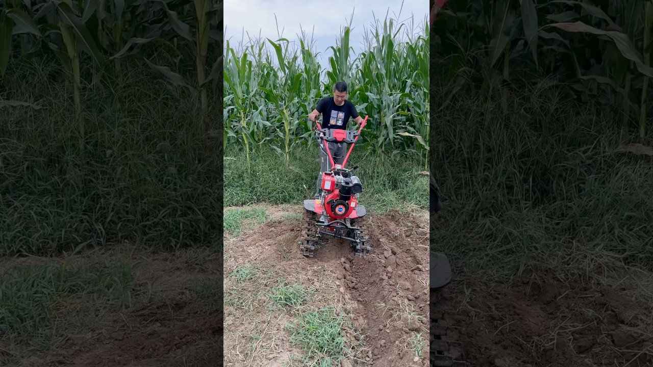 micro diesel power tiller for farm#cultivator #agriculture #machine #farming