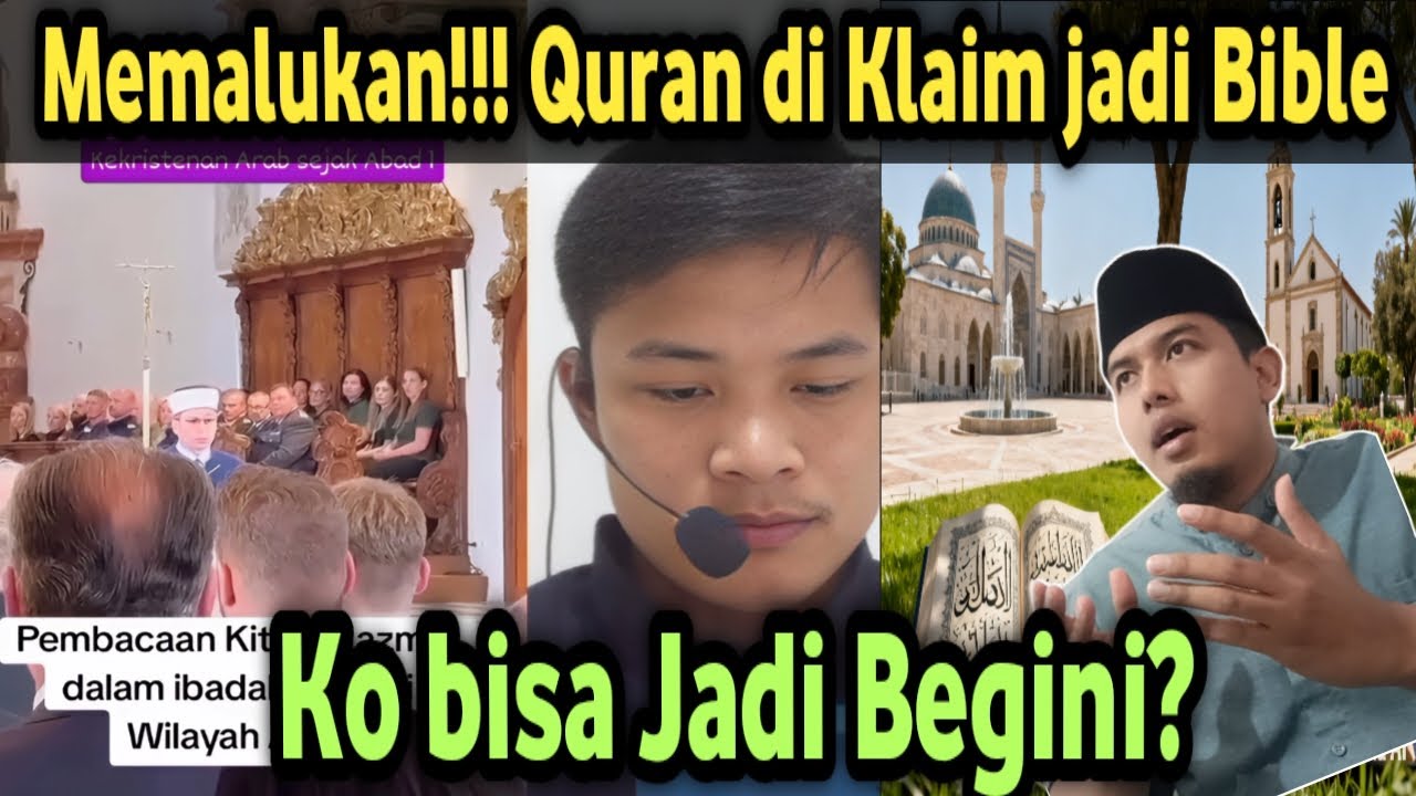 Memalukan!!! Al-Quran di Klaim Jadi Bible Berbahasa Arab
