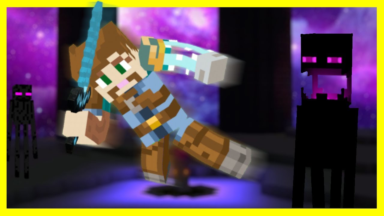 How to Fight ENDERMEN 😎(Minecraft Battle Tactics)