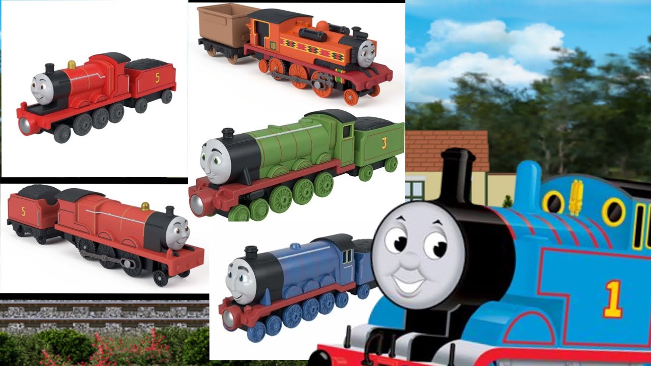 “Gordon, Henry, James, and Nia” (TankEngineThomas 2)