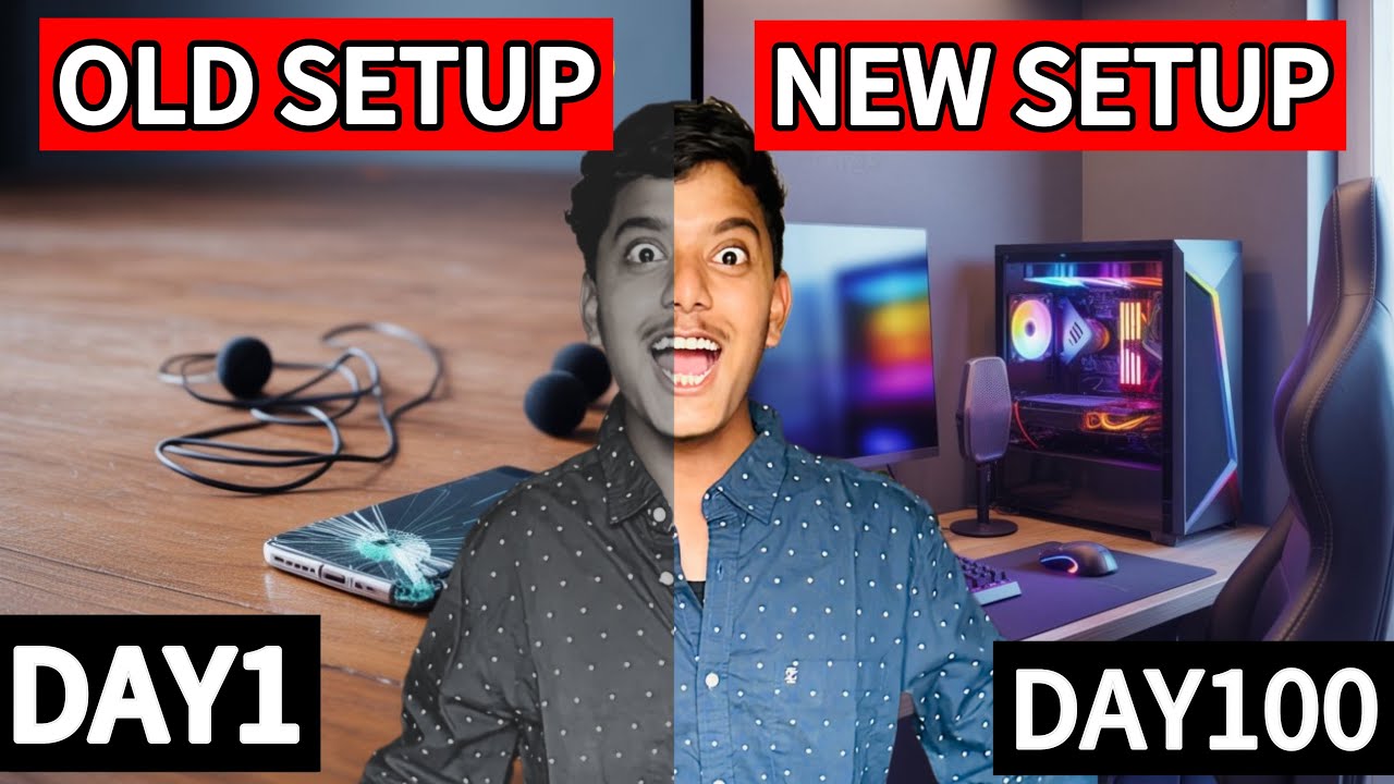 Transforming My Room Into My Dream Gaming Room ! Day 5/100 vlog challenge 