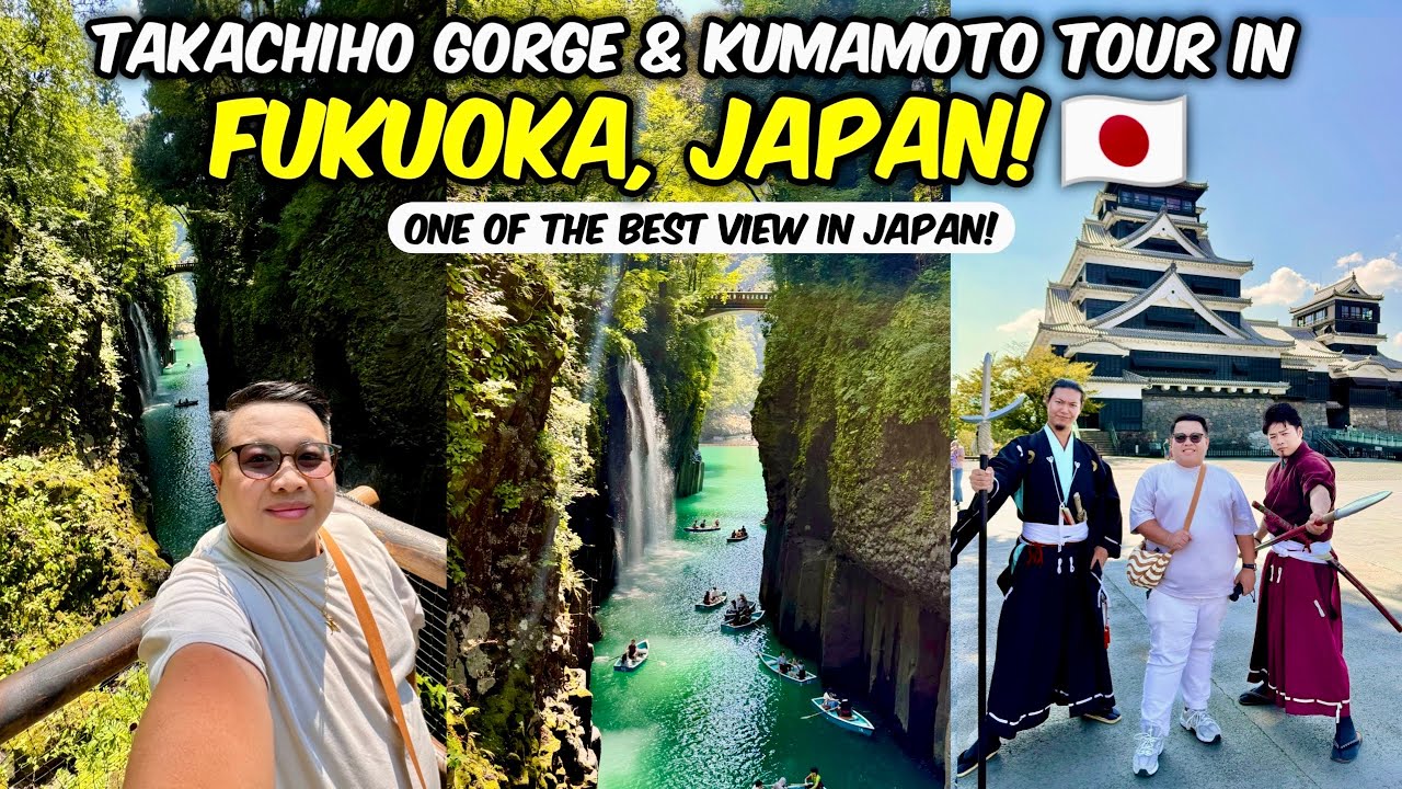 Let’s go to Kumamoto and  Takachiho Gorge! 🇯🇵 JM Banquicio