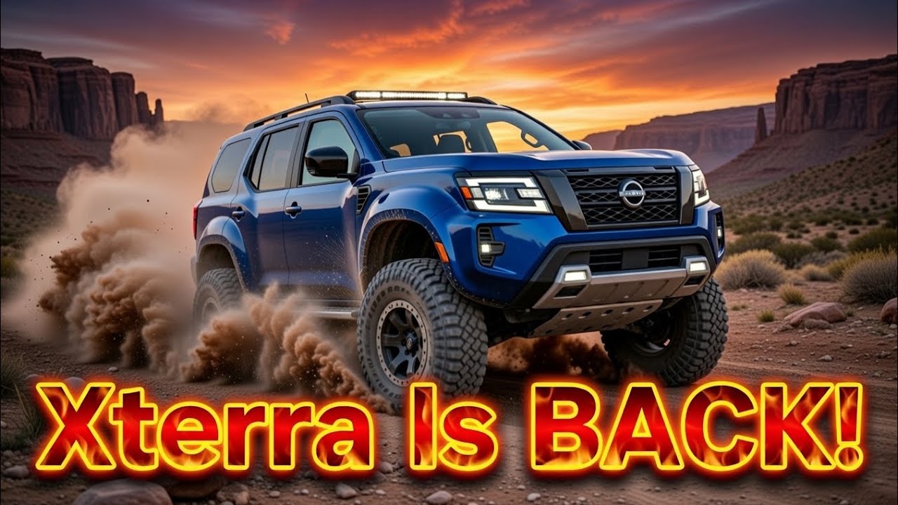 🔥 2028 Nissan Xterra OFFICIAL Comeback! New 4x4 Beast Revealed – Bronco & 4Runner Rival?