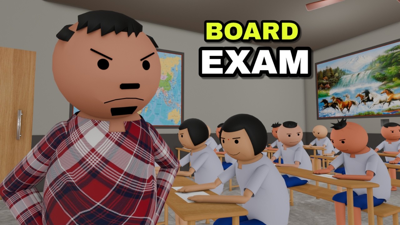 Joke Of | Board Exam Time ( बोर्ड परीक्षा ) @MakeJokeOf