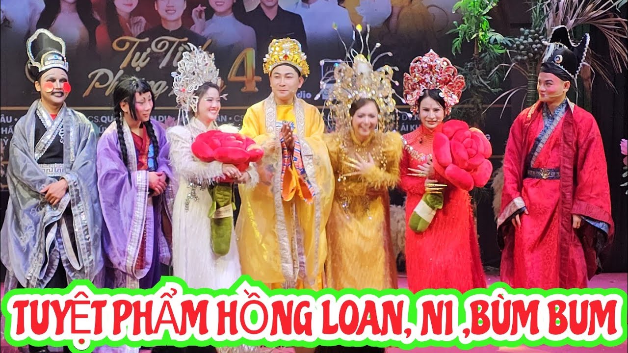 Tuyệt Phẩm Của Hồng Loan ,Hồng Ni, Bùm Bum , kết thúc chương trình 