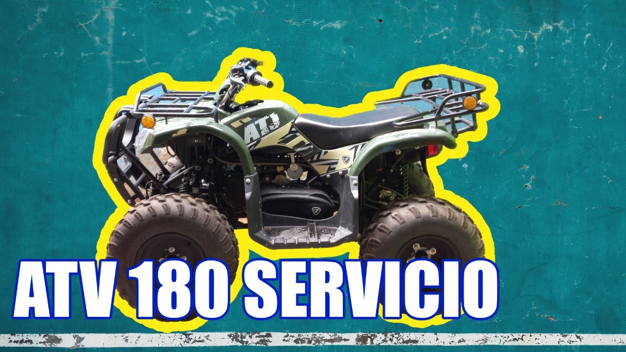 Servicio básico a cuatrimoto Italika ATV 180