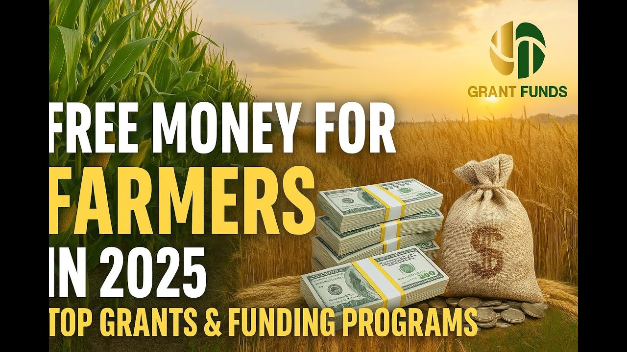 Free Money for Farmers in 2025 | Top Grants & Funding Programs for Agriculture