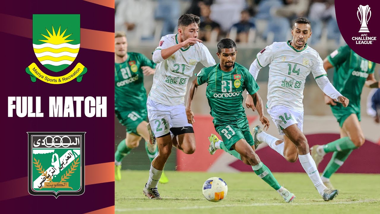 Maziya Sports & RC (MDV) - Al Arabi SC (KUW) | Full Match | AFC Challenge League™
