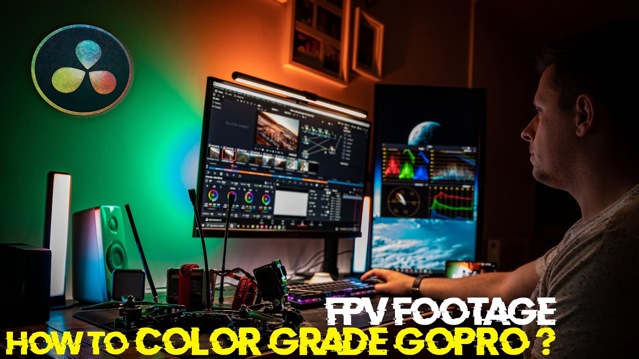 Get The Perfect Fpv Drone Footage With This Easy Color Grading Tutorial! DaVinci Resolve