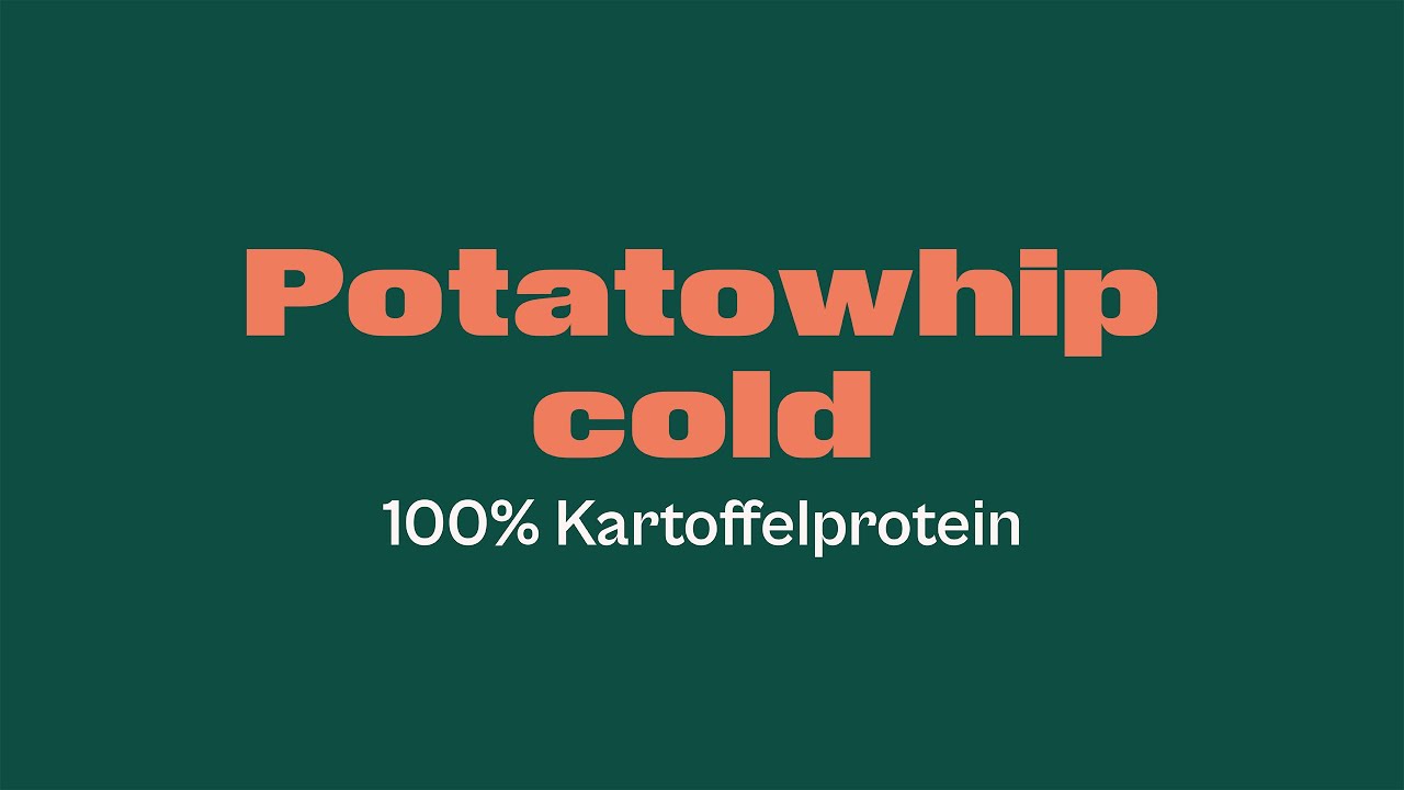 Potatowhip Cold - 100 % Kartoffelprotein Pflanzlichen Ursprungs 🥔​