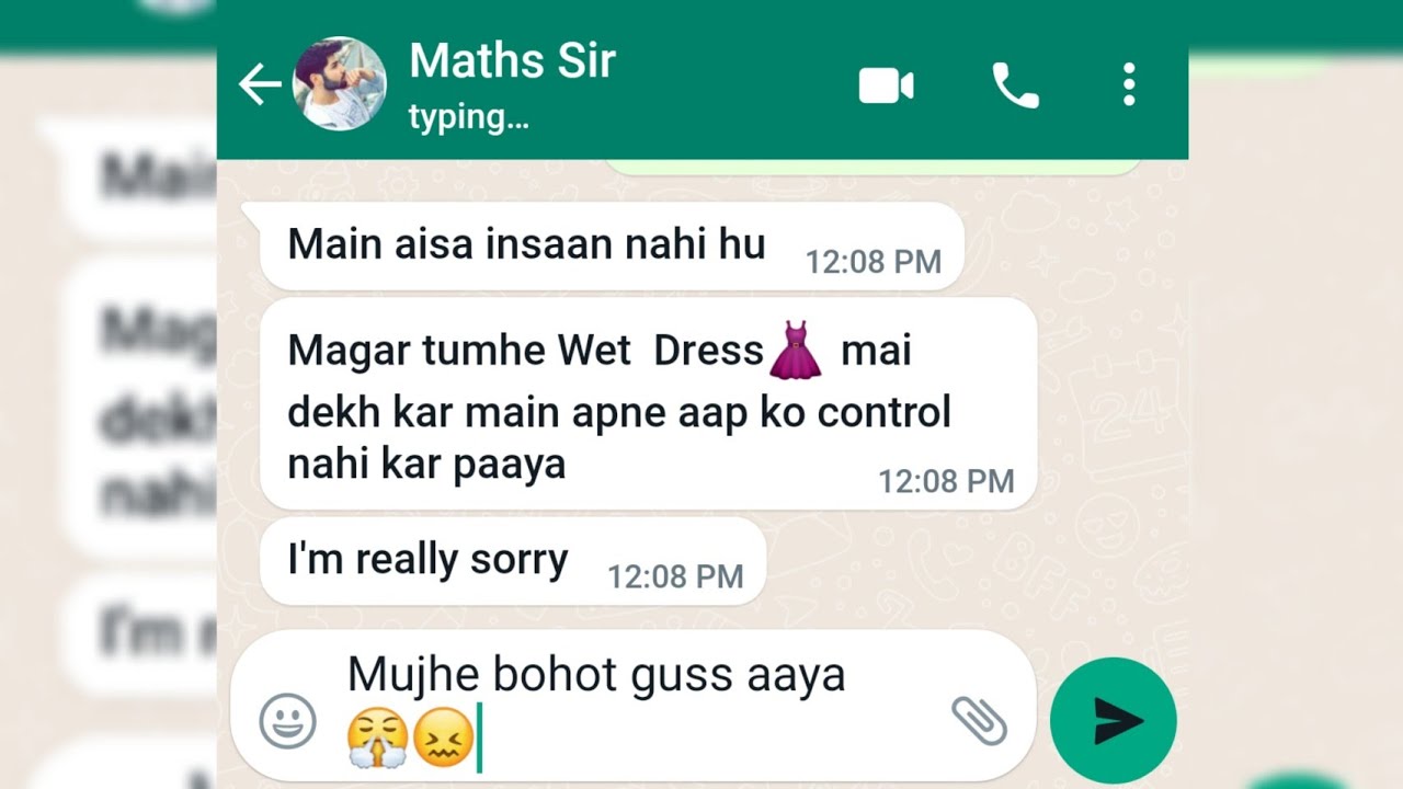 Psycho Maths Teacher Manipulated Girl For Kiss 😖 || EP-2