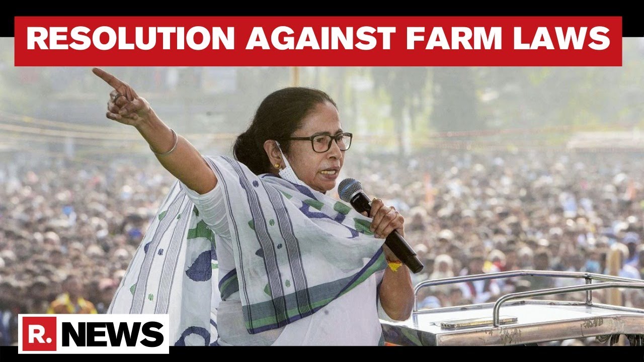 CM Mamata Led WB Govt Passes Resolution Against Farm Laws
